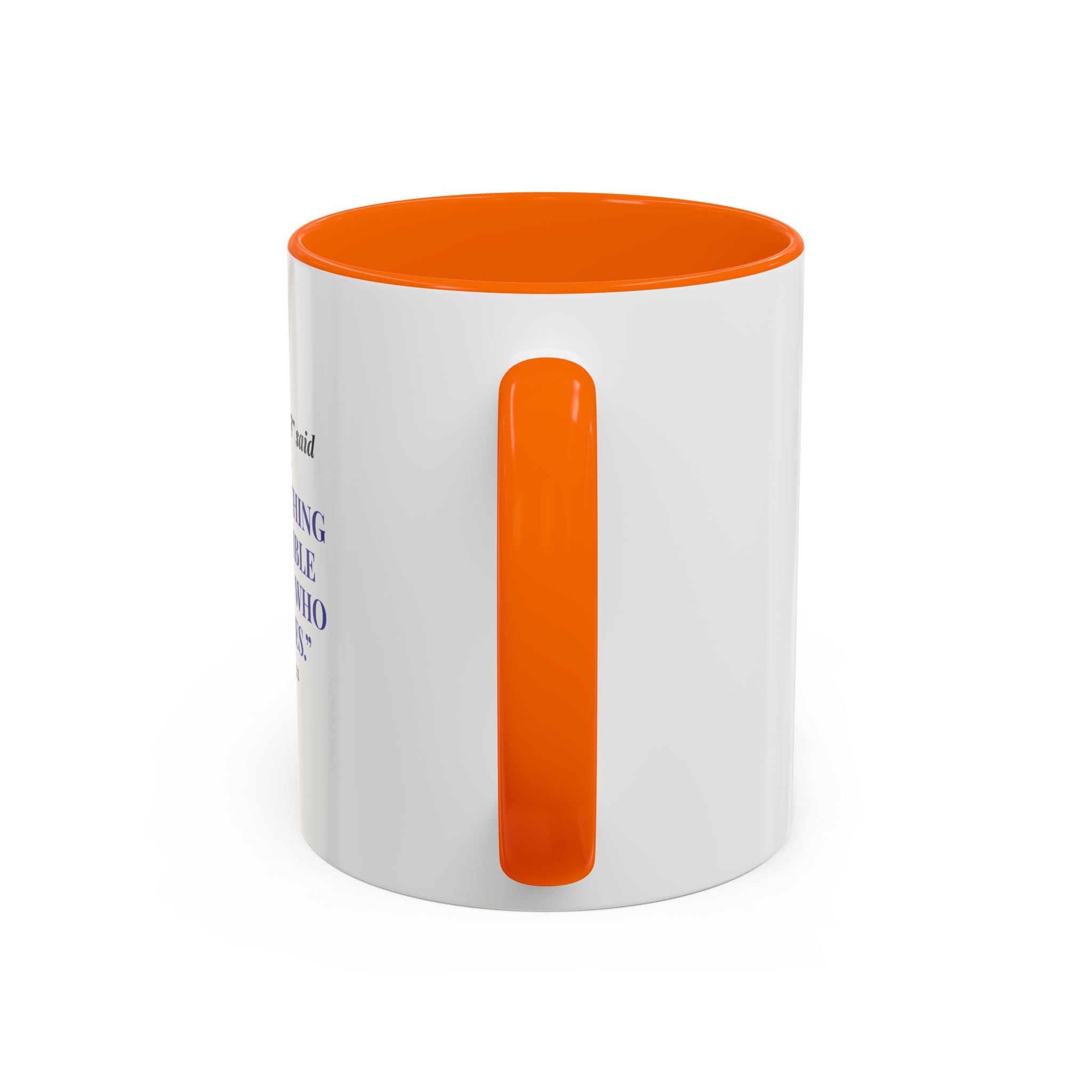 Faith Quote Coffee Mug — "Everything Is Possible for One Who Believes" (Mark 9:23)